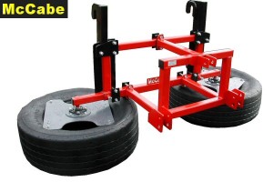 McCabe Silage Pusher 3pt + JCB